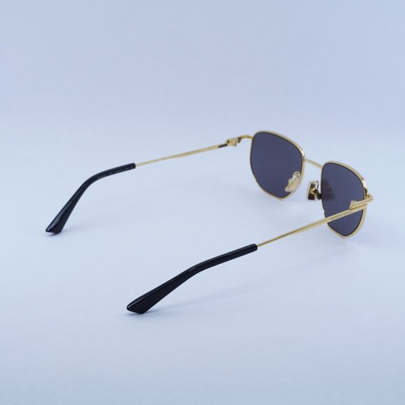 ?️ New Bottega Veneta BV1301S 001 Sunglasses - Gold Frame, Grey Lenses main image 8